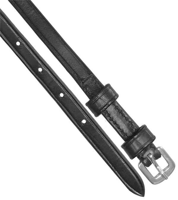 Jacks Imports Double keeper leather spur straps