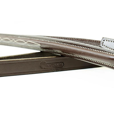 Signature by Antares 5/8 Laced Raised Fancy Reins