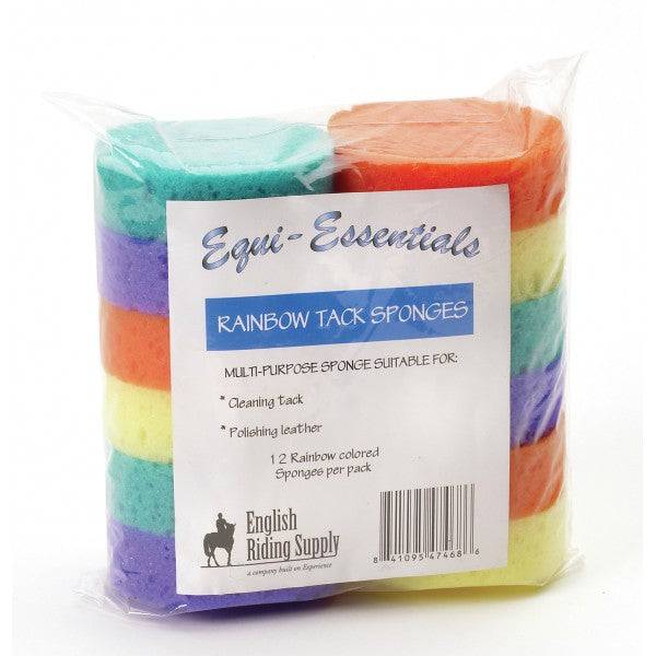 Equi-Essentials Rainbow Tack Sponges - Exceptional Equestrian