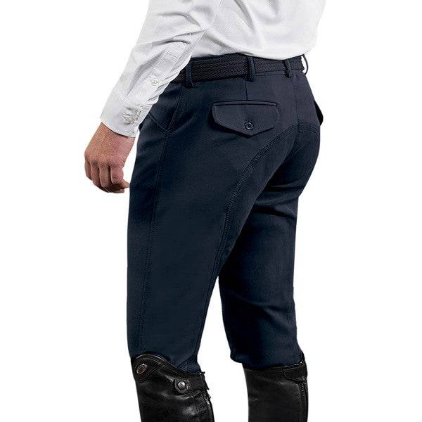 Ovation Men's EuroWeave DX 4-Pocket Front Zip Full Seat Breeches - Exceptional Equestrian