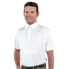 Romfh® Men's Polo Short Sleeve Show Shirt - White/White