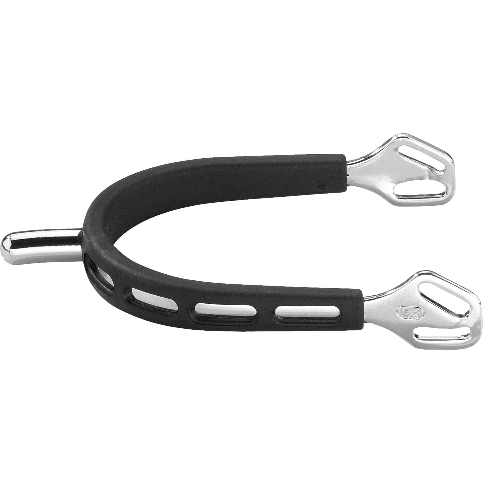 Herm Sprenger - ULTRA fit EXTRA GRIP spurs with Balkenhol fastening – Stainless steel, 25 mm Rounded - Exceptional Equestrian
