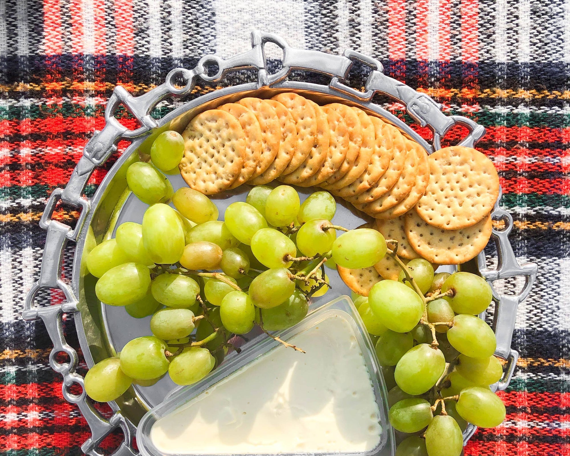 Arthur Court - Equestrian Round Tray 12 - Exceptional Equestrian