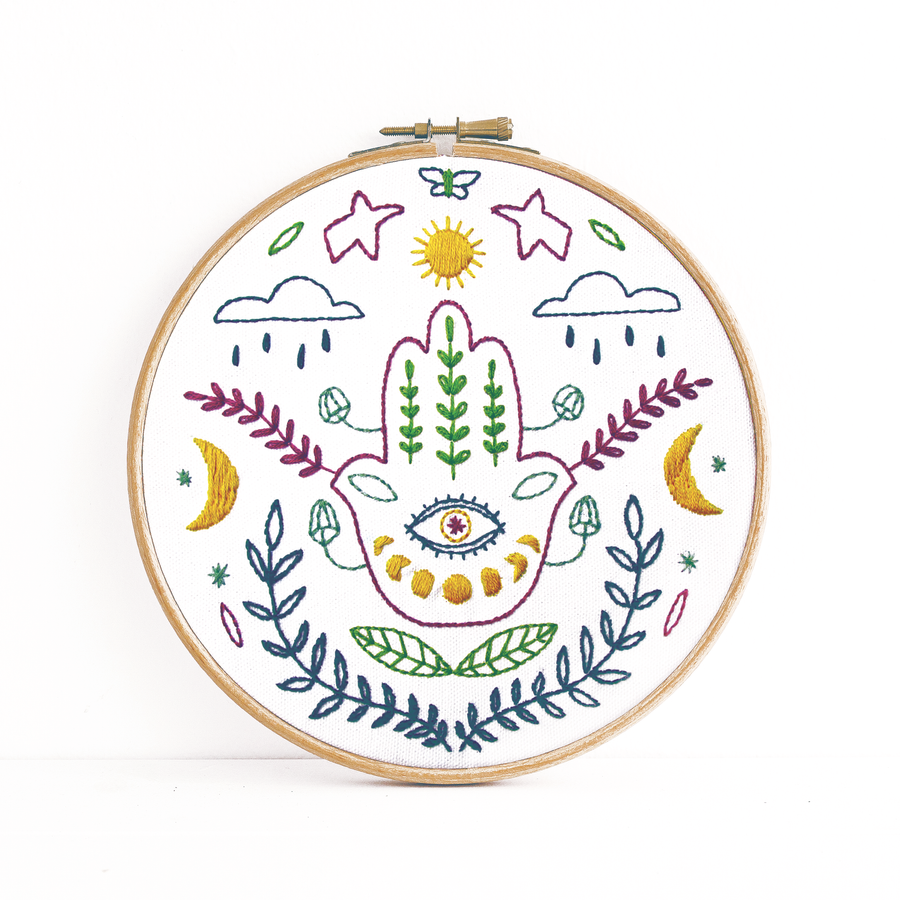 budgiegoods - Hamsa Embroidery Kit
