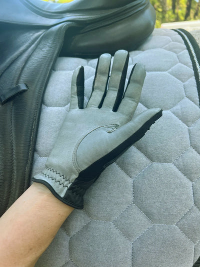 Correct Connect™ - Coppertech™️ Oil-Tac ™️ Leather Premium Riding Riding Glove