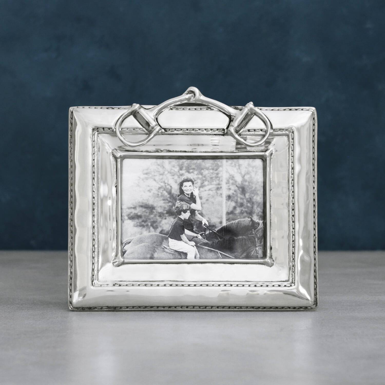 BEATRIZ BALL FRAME Western Equestrian Snaffle Bit 5 x 7 Frame - Exceptional Equestrian