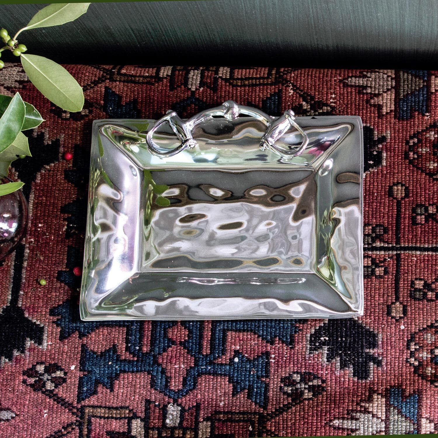 BEATRIZ BALL GIFTABLES Western Equestrian Petit Tray - Exceptional Equestrian