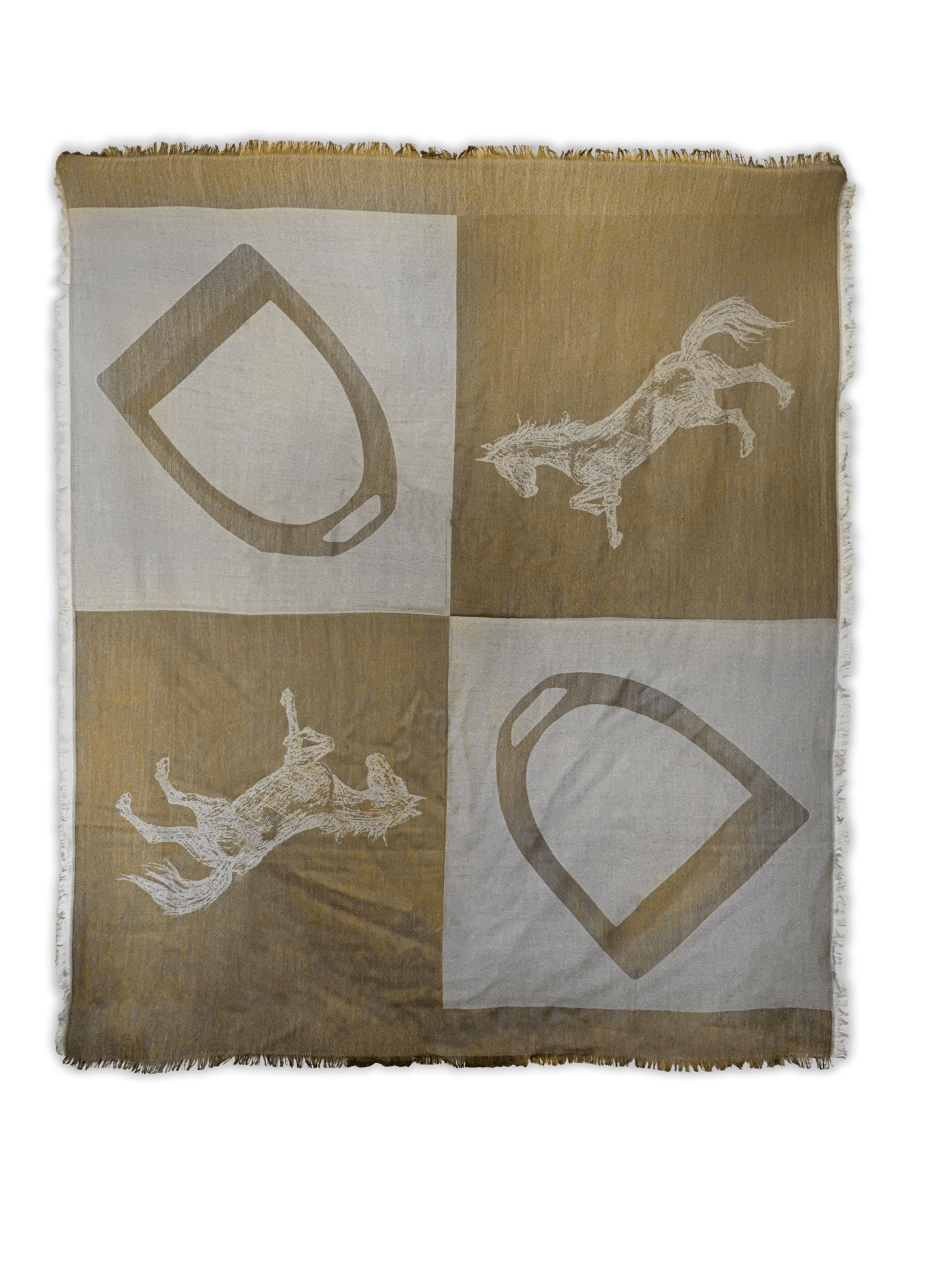 Oakbark & Chrome - Blanket Scarf In Antique - Exceptional Equestrian