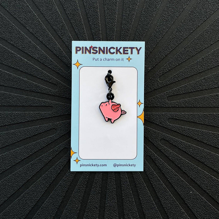 Pinsnickety - Flying Pig Charm - Exceptional Equestrian 