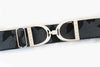 Ellany - Black Camo - 1.5" Silver Stirrup Elastic Belt