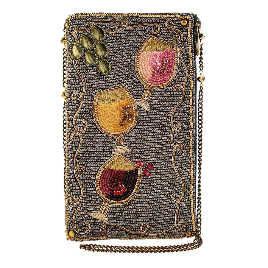 Mary Frances Accessories - Wine Pairing Crossbody Phone Bag - Exceptional Equestrian 