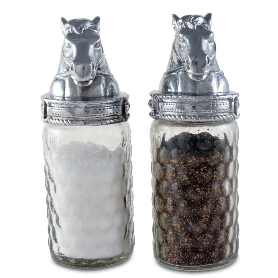 Arthur Court - Horse Salt and Pepper Set - Exceptional Equestrian 