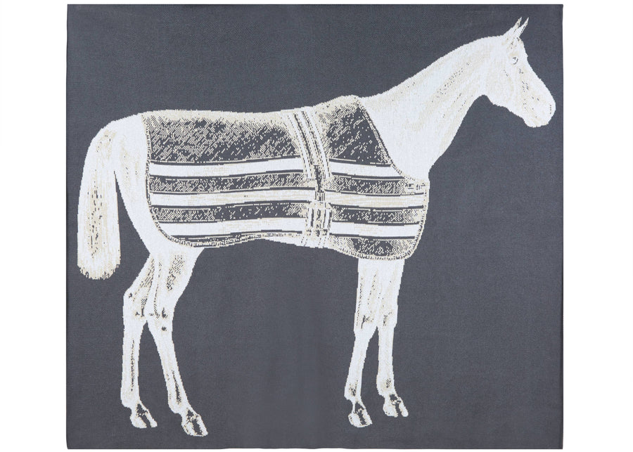 ThomasPaul - THOROUGHBRED THROW CHARCOAL - Exceptional Equestrian 