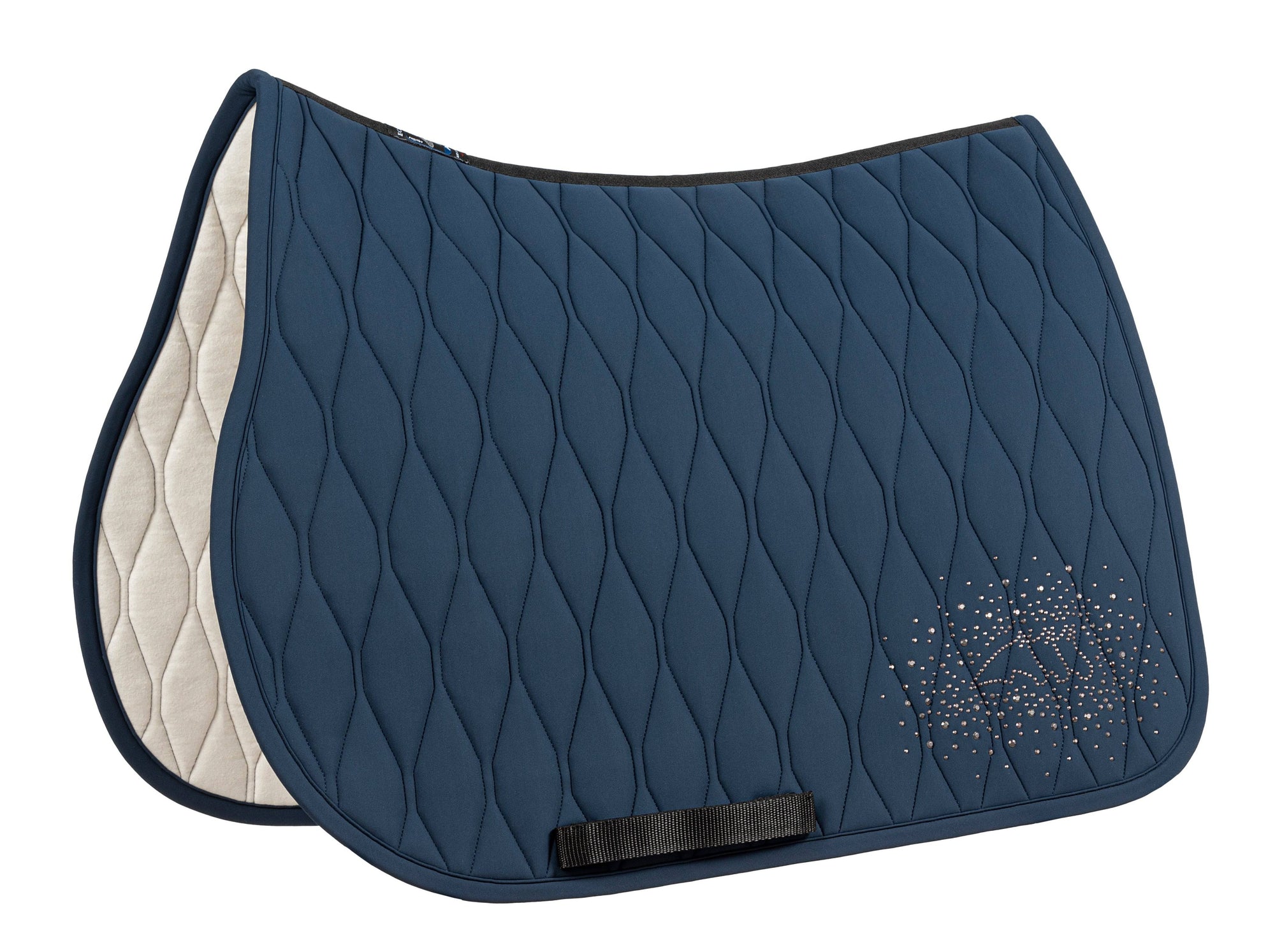 Equiline ESMUNE - Microstud Logo Tech Saddle Pad - Exceptional Equestrian