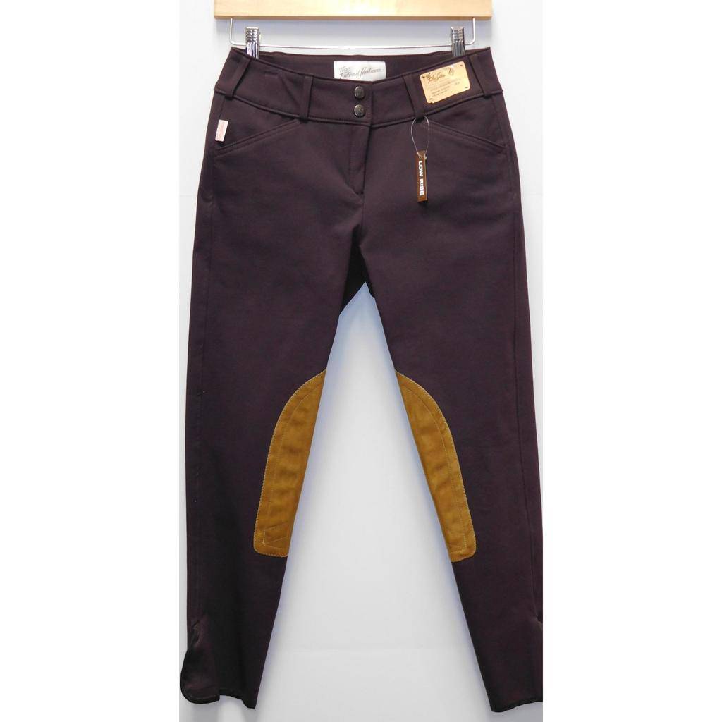 Tailored Sportsman 3960 Boysenberry/Tan Girl's Breeches - Exceptional Equestrian