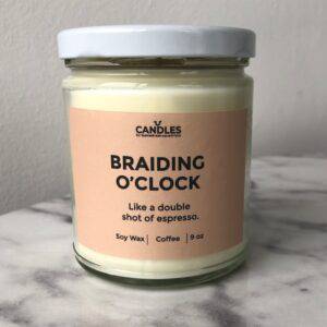 Heels Down - Braiding O'Clock Candle - Exceptional Equestrian