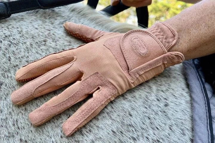 Correct Connect™ - Coppertech Pro Silicone grip Compression Glove - Exceptional Equestrian