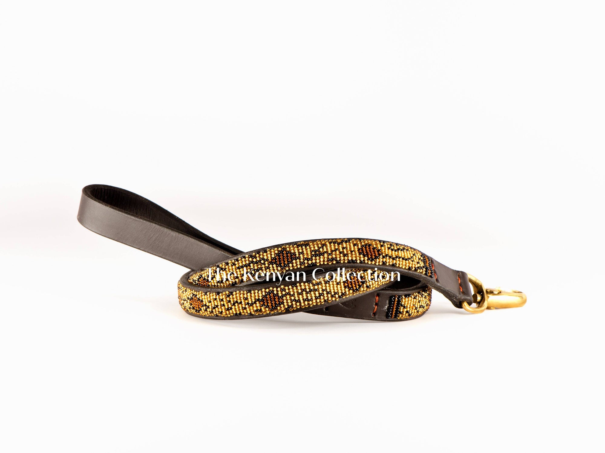 "Cheetah" Beaded Dog Lead - Exceptional Equestrian
