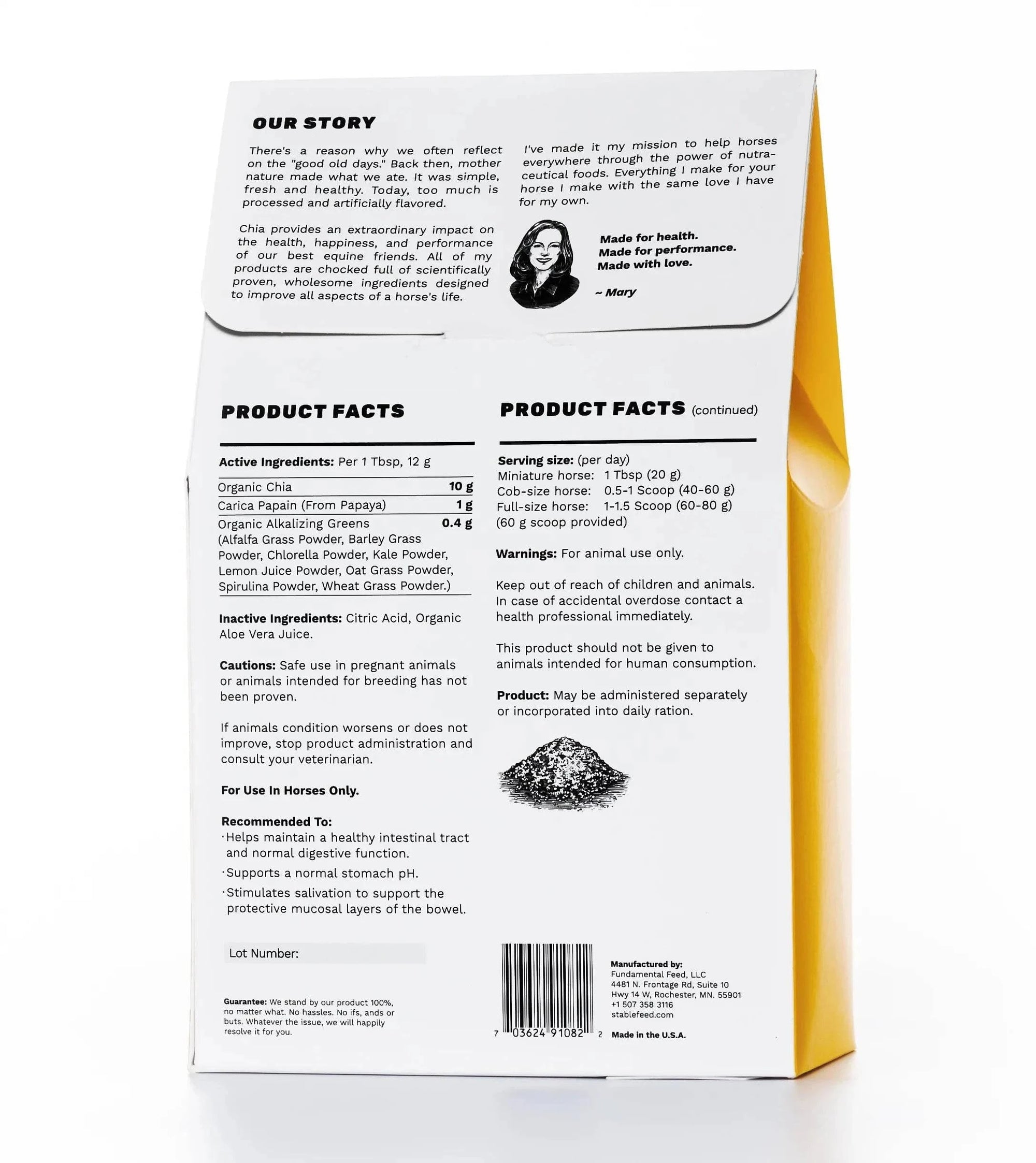 StableFeed PAPAYA SUPPLEMENT - GASTRIC SUPPORT - Exceptional Equestrian