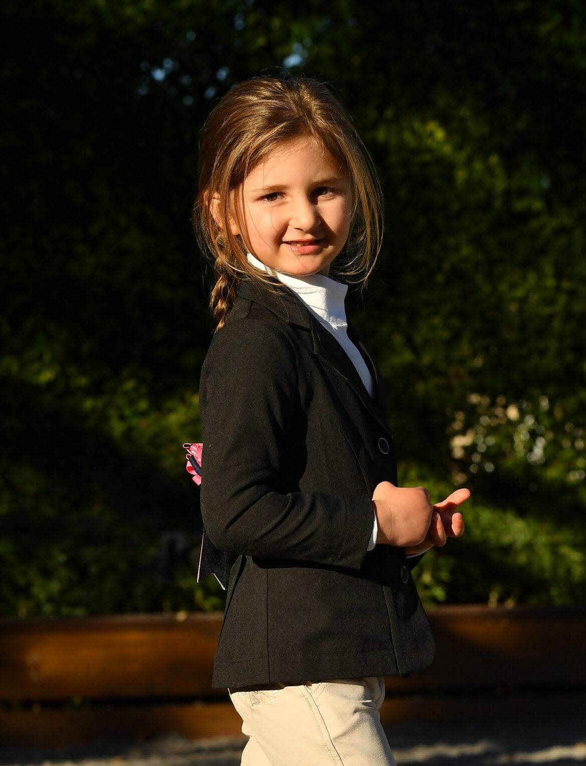 Belle & Bow Featherweight Show Coat - Black - Exceptional Equestrian