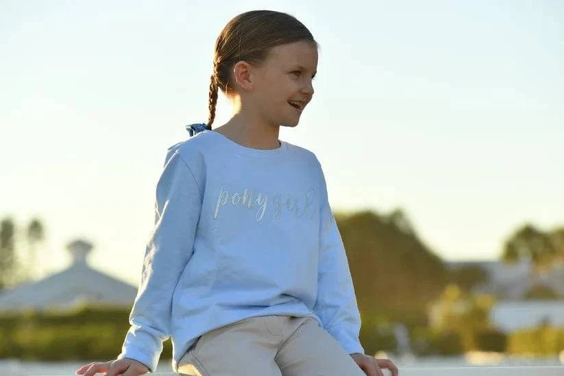 Belle & Bow - Ponygirl Sweatshirt - Exceptional Equestrian 
