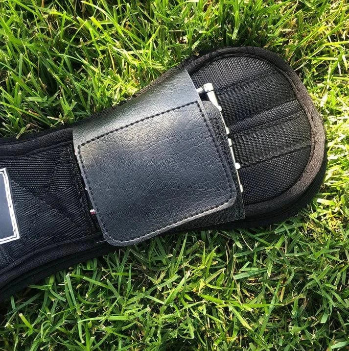 Majyk Equipe Ergonomics Spur Saver Dressage Girth with Buckle Guards - Exceptional Equestrian