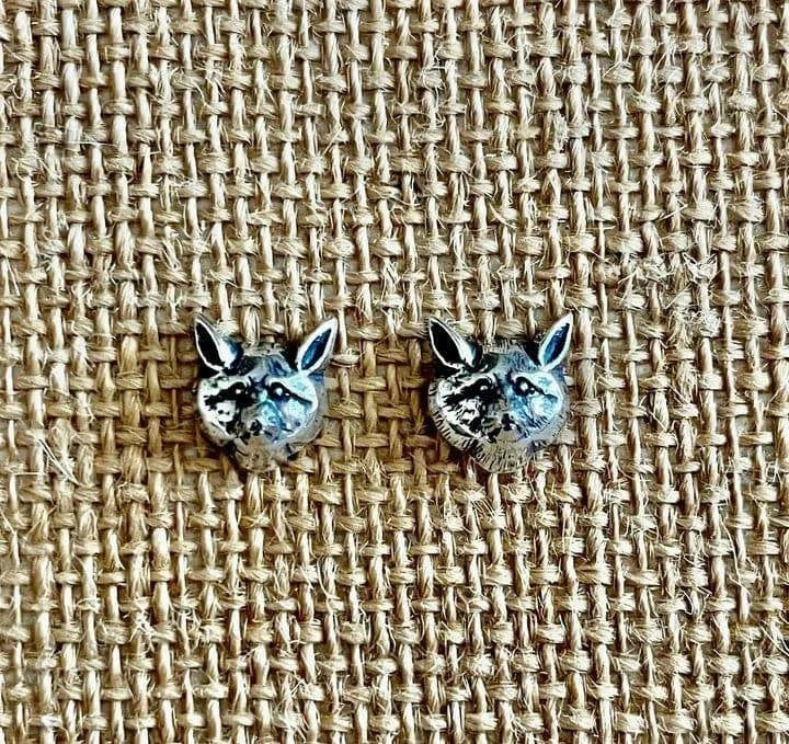 Sally Lowe Finicky Fox Post Earrings - Exceptional Equestrian