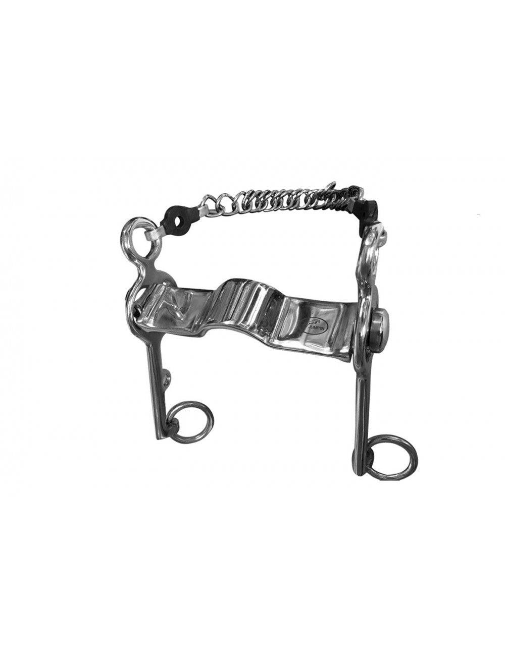 JUMP'IN Flat Reclining Cannon Pelham Bit - Exceptional Equestrian