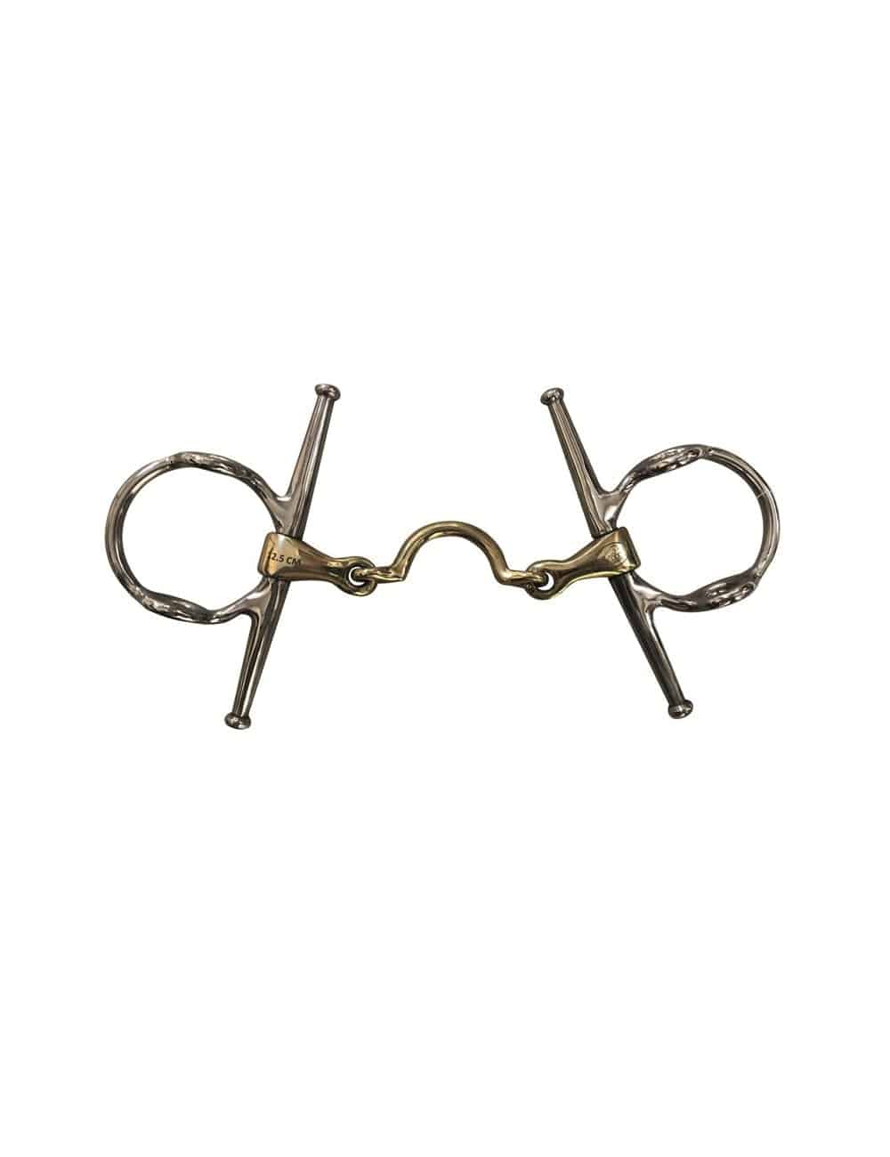 JUMP'IN Full Cheek Gag Bit w/ Loose High Port - Exceptional Equestrian