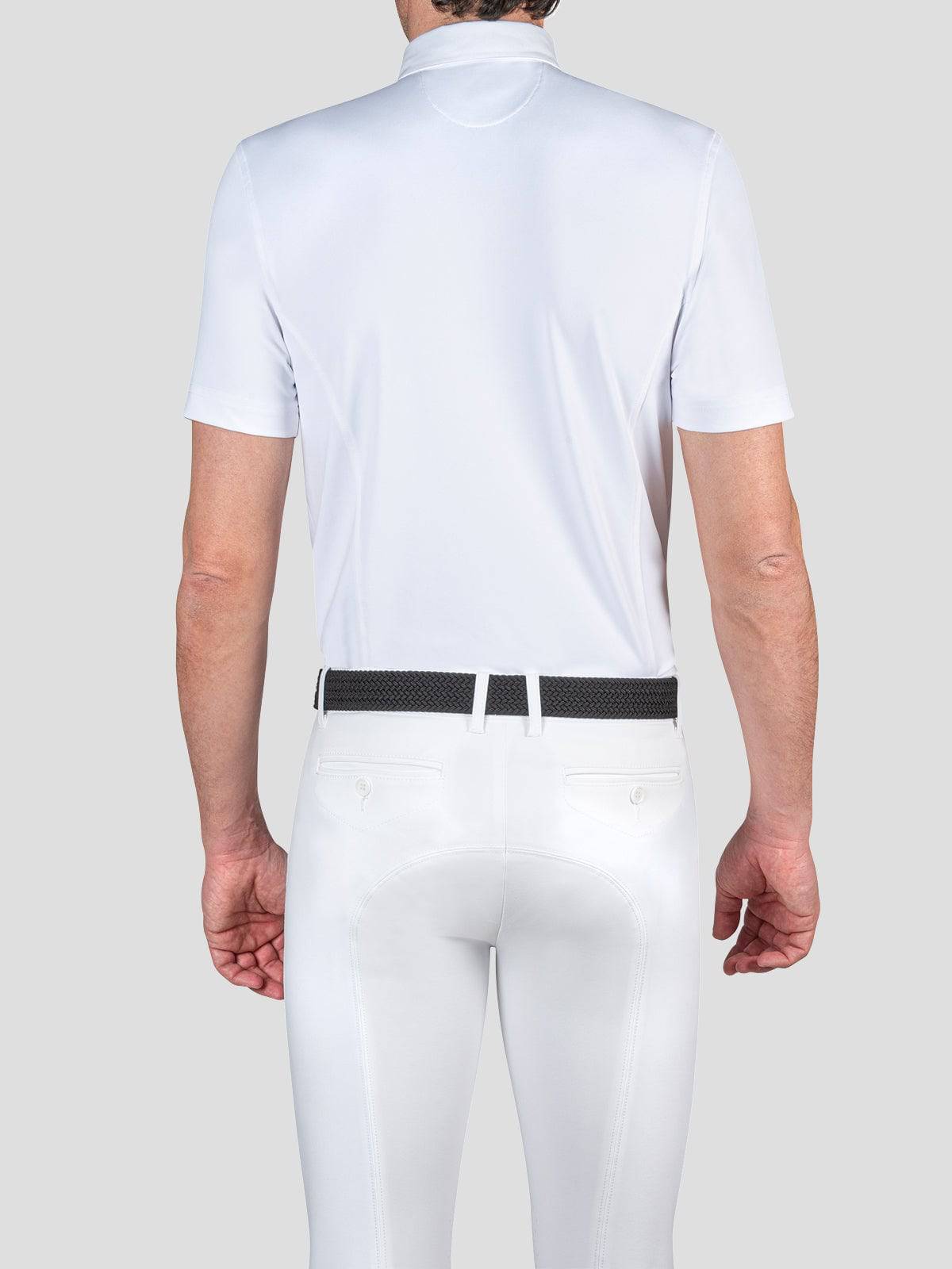 Equiline VICTORK MEN'S SHOW SHIRT WITH SHORT SLEEVES - Exceptional Equestrian