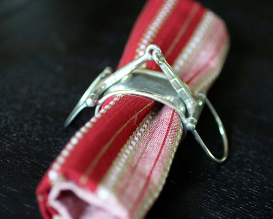 VAGABOND HOUSE BIT NAPKIN RING - Exceptional Equestrian 