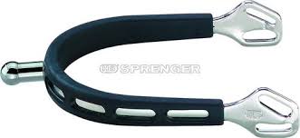 Herm Sprenger - ULTRA fit EXTRA GRIP spurs with Balkenhol fastening – Stainless steel, 20 mm ball-shaped - Exceptional Equestrian
