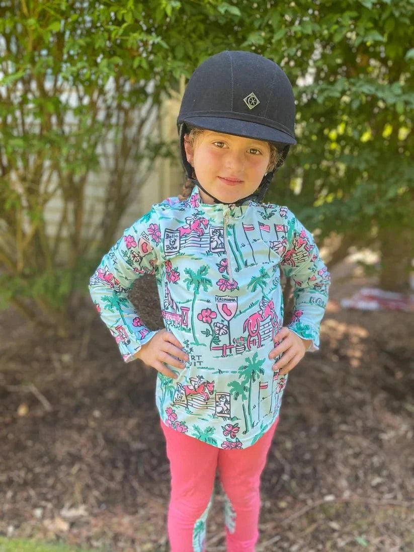 Belle & Bow California Sun Shirt - Exceptional Equestrian