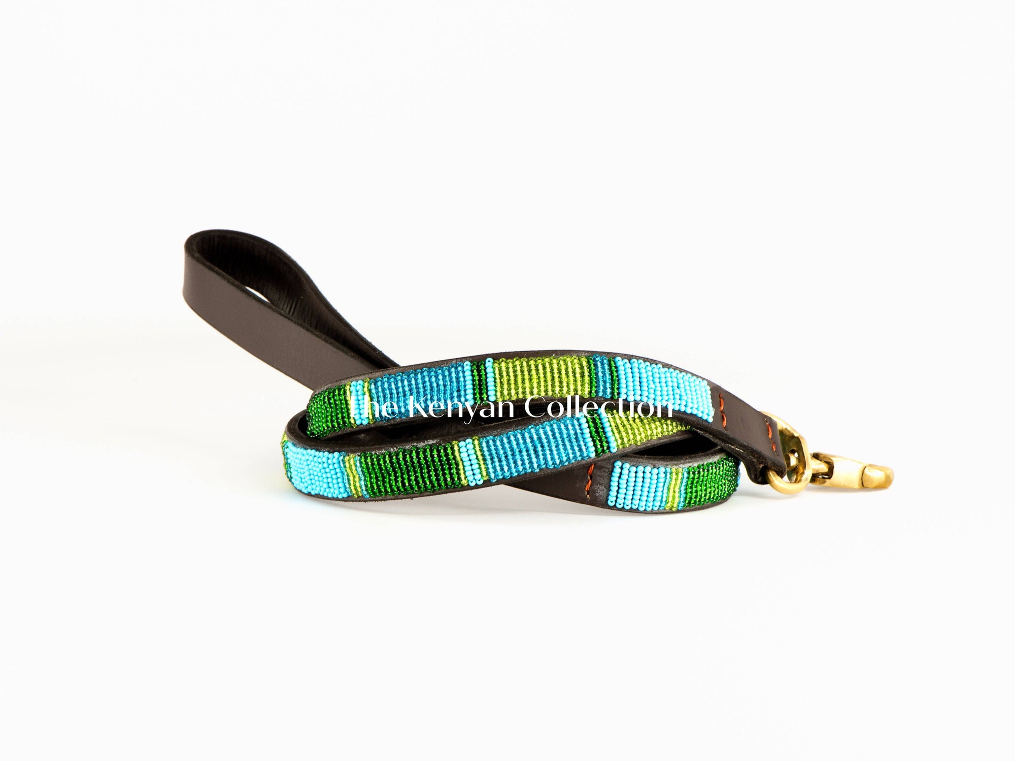 "Lagoon" Beaded Dog Lead - Exceptional Equestrian