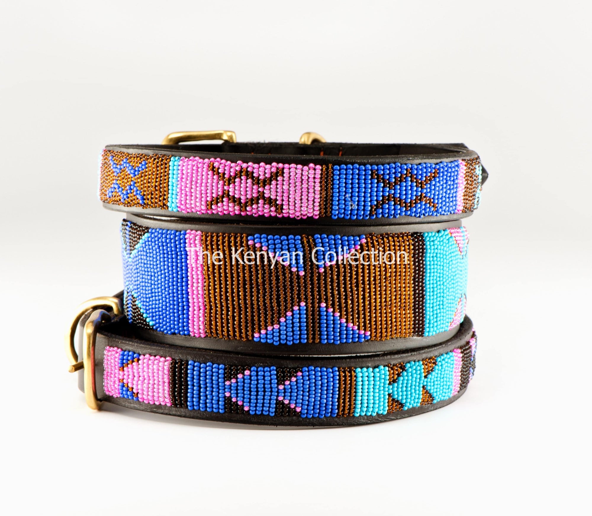 "Malindi" Beaded Dog Collar - Exceptional Equestrian