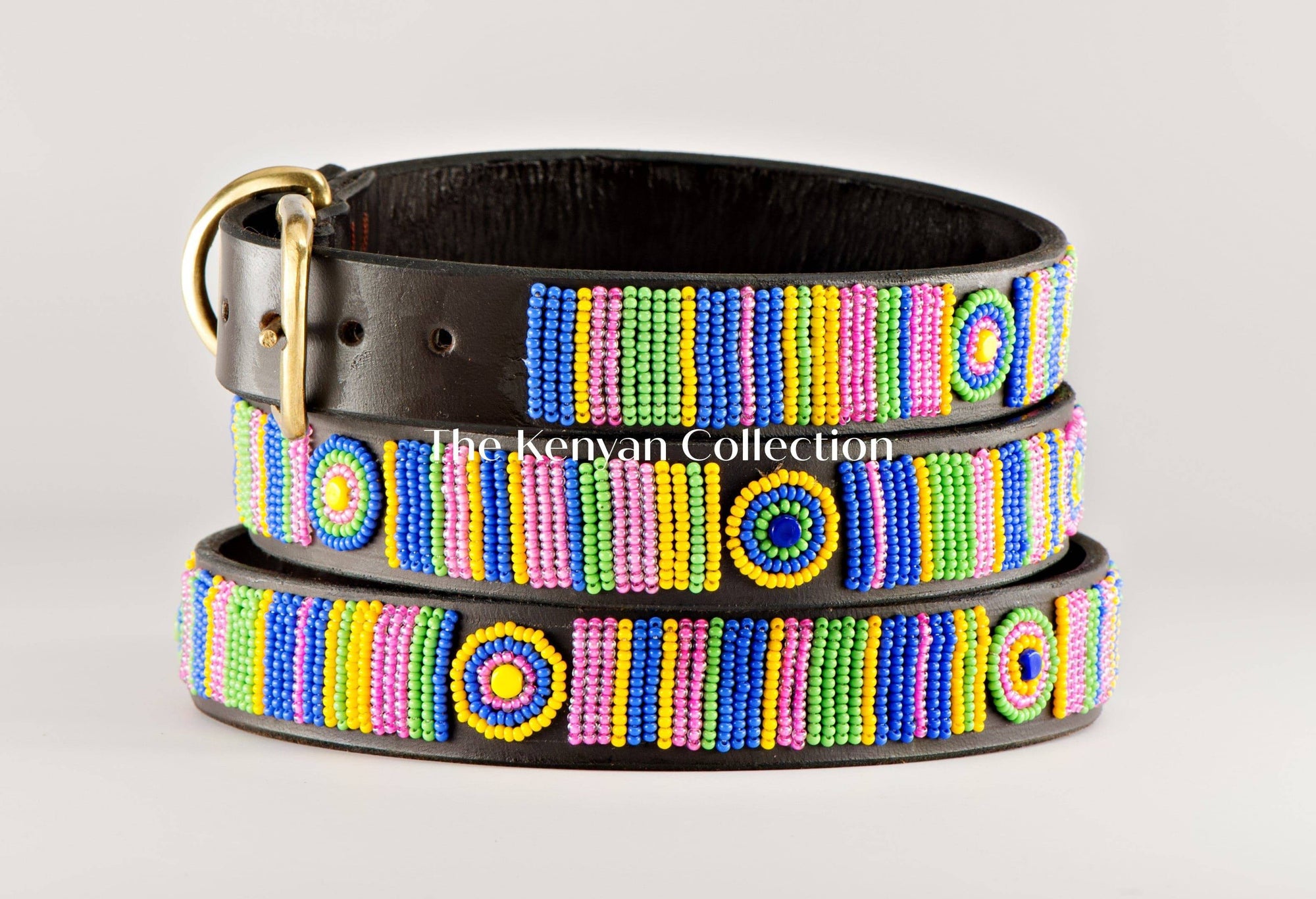 "Meadow" Beaded Dog Collar - Exceptional Equestrian