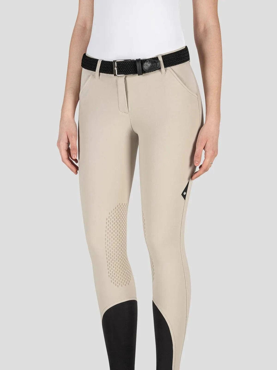 Equiline BrendaK Women's Knee Grip Breeches in B-Move Fabric - Exceptional Equestrian 