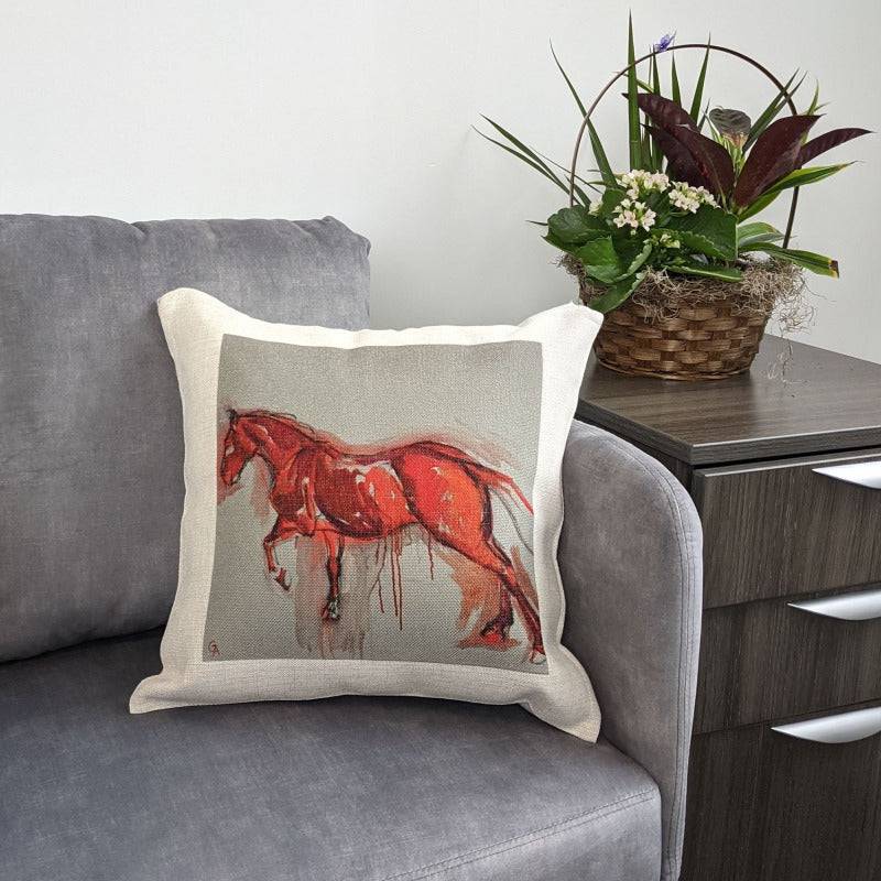 Heels Down - Equestrian Home Decor - Pillows - Exceptional Equestrian 