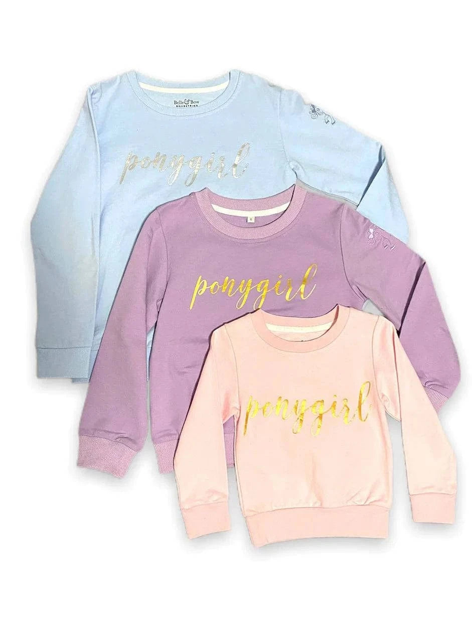 Belle & Bow - Ponygirl Sweatshirt - Exceptional Equestrian