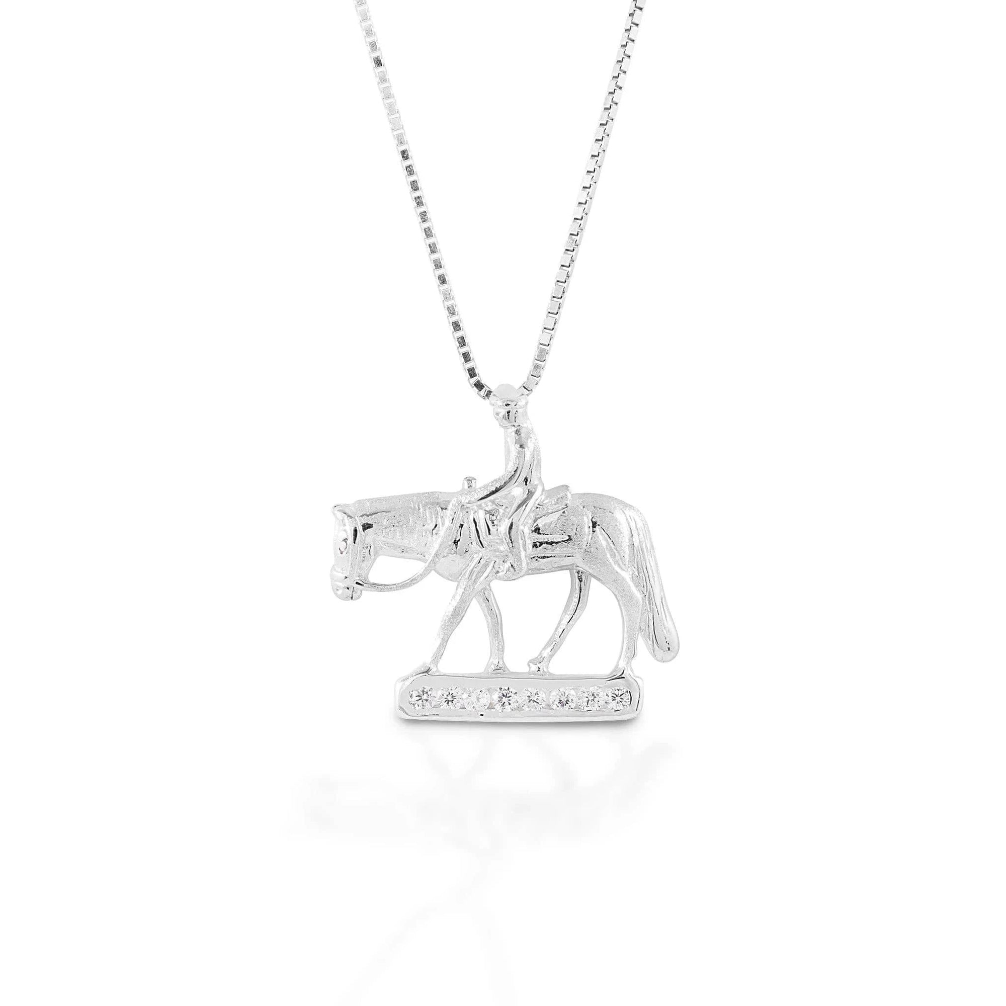 KELLY HERD SMALL WESTERN PLEASURE HORSE - STERLING SILVER - Exceptional Equestrian