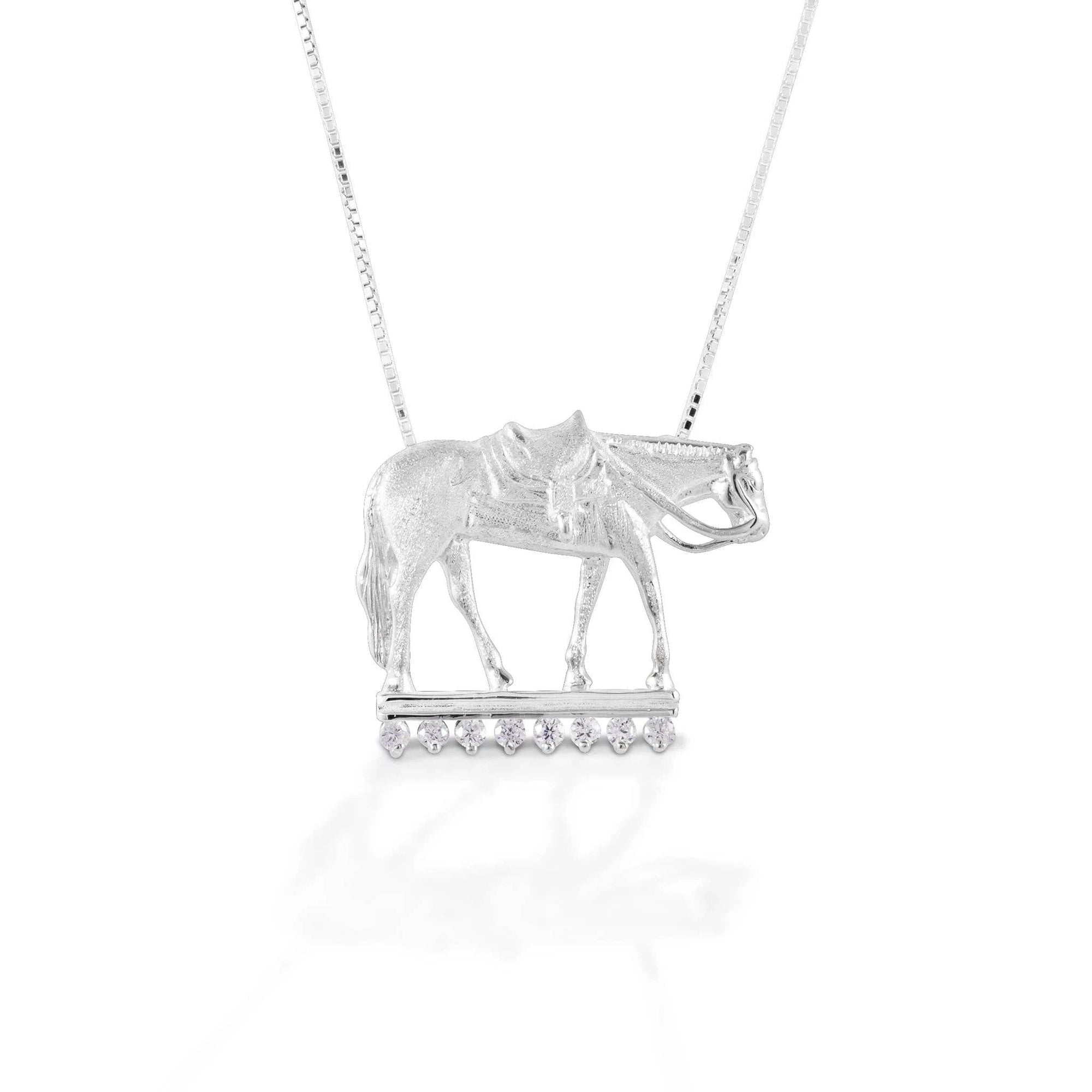 KELLY HERD LARGE WESTERN PLEASURE HORSE - STERLING SILVER - Exceptional Equestrian