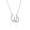 KELLY HERD DOUBLE HORSESHOE NECKLACE - STERLING SILVER