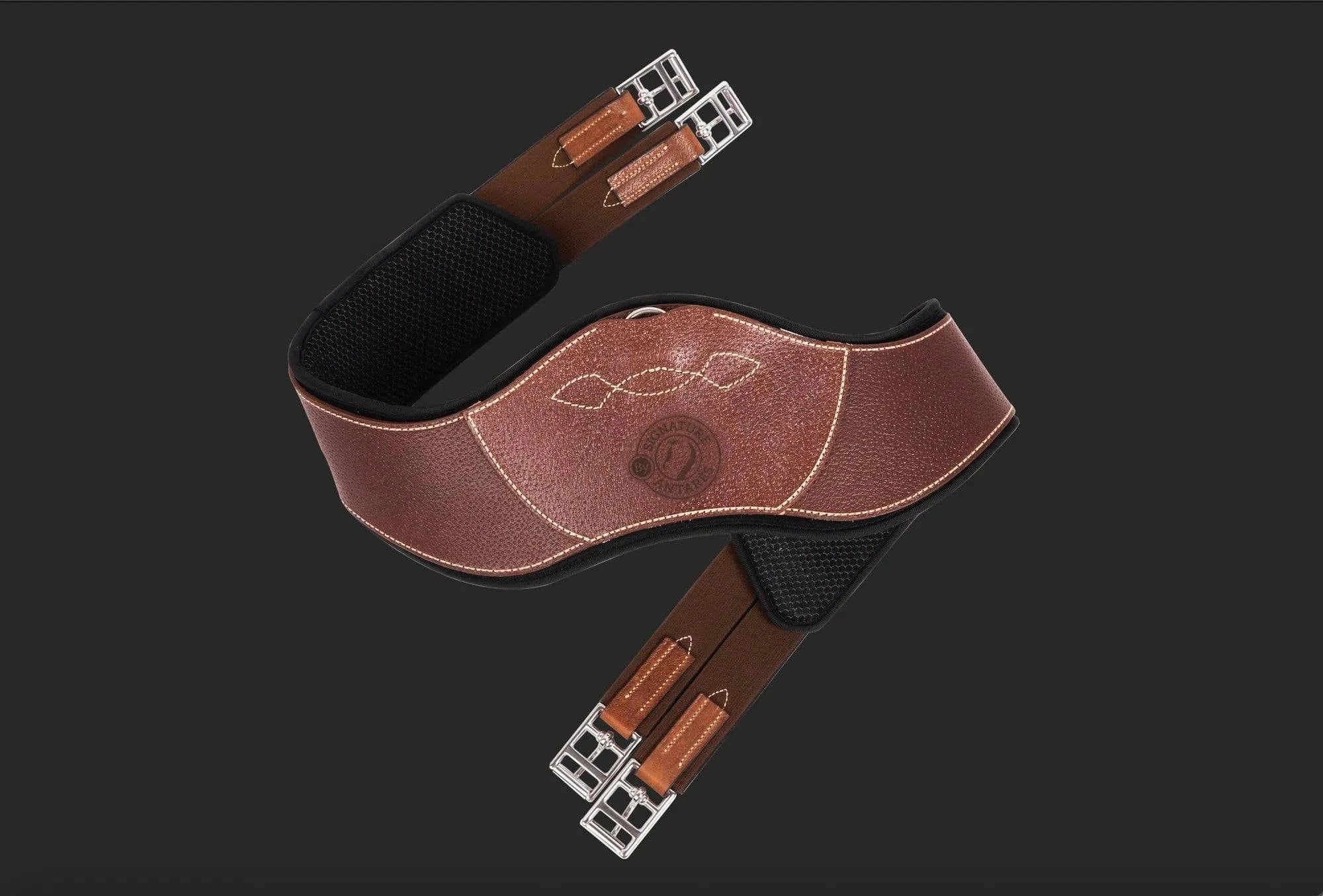Signature by Antares Hunter Girth (leather only) - Exceptional Equestrian