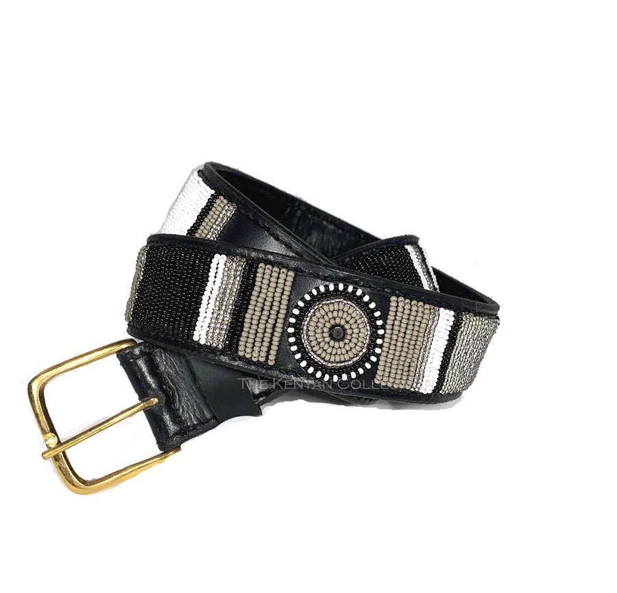 Shades of Grey Belt Wide Width - Exceptional Equestrian 