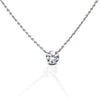 Kelly Herd Clear Stone Naked Pendant - 1CT - Sterling Silver