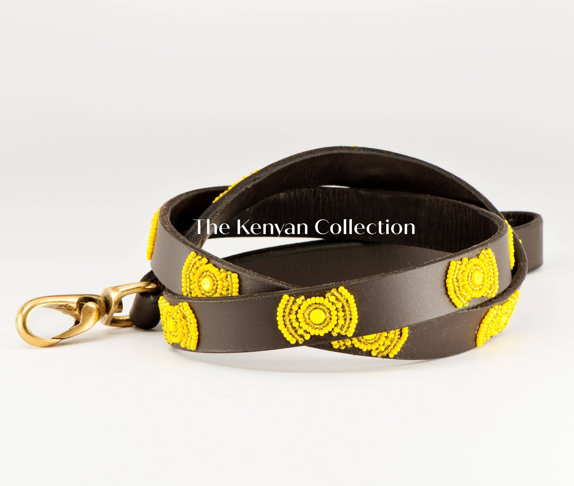 "Sunshine" Beaded Dog Lead - Exceptional Equestrian