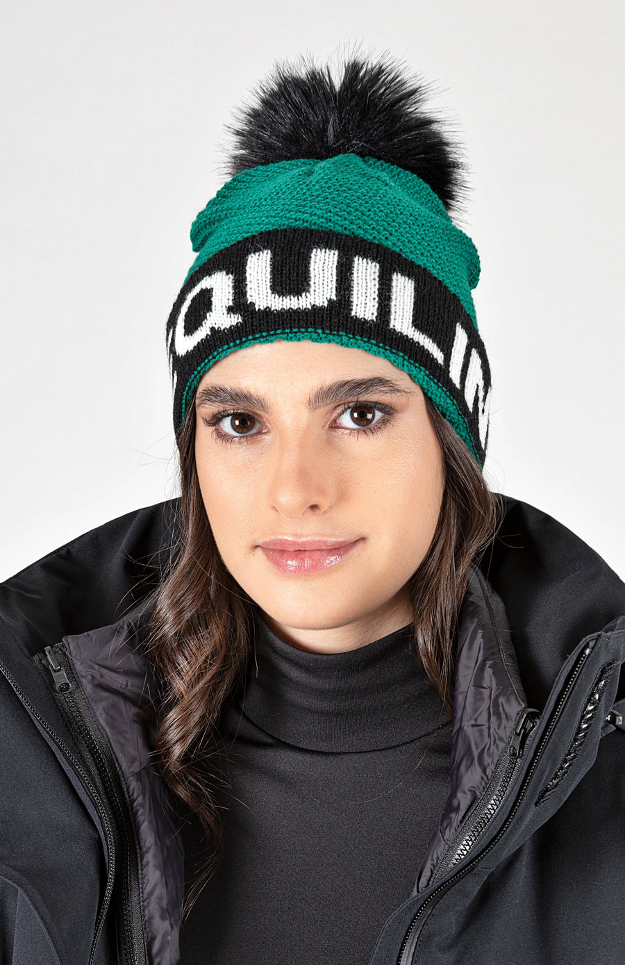 Equiline CliffeCp Knit Hat with Pom - ALL SALES FINAL - Exceptional Equestrian 