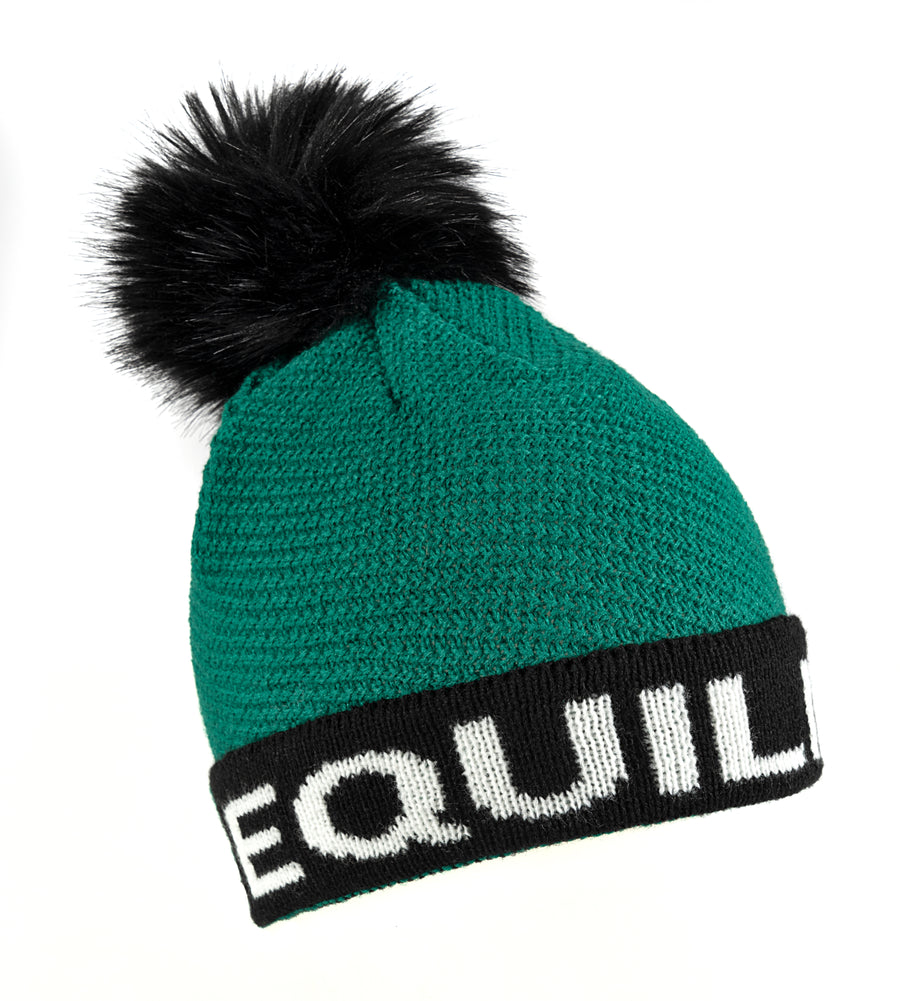 Equiline CliffeCp Knit Hat with Pom - ALL SALES FINAL