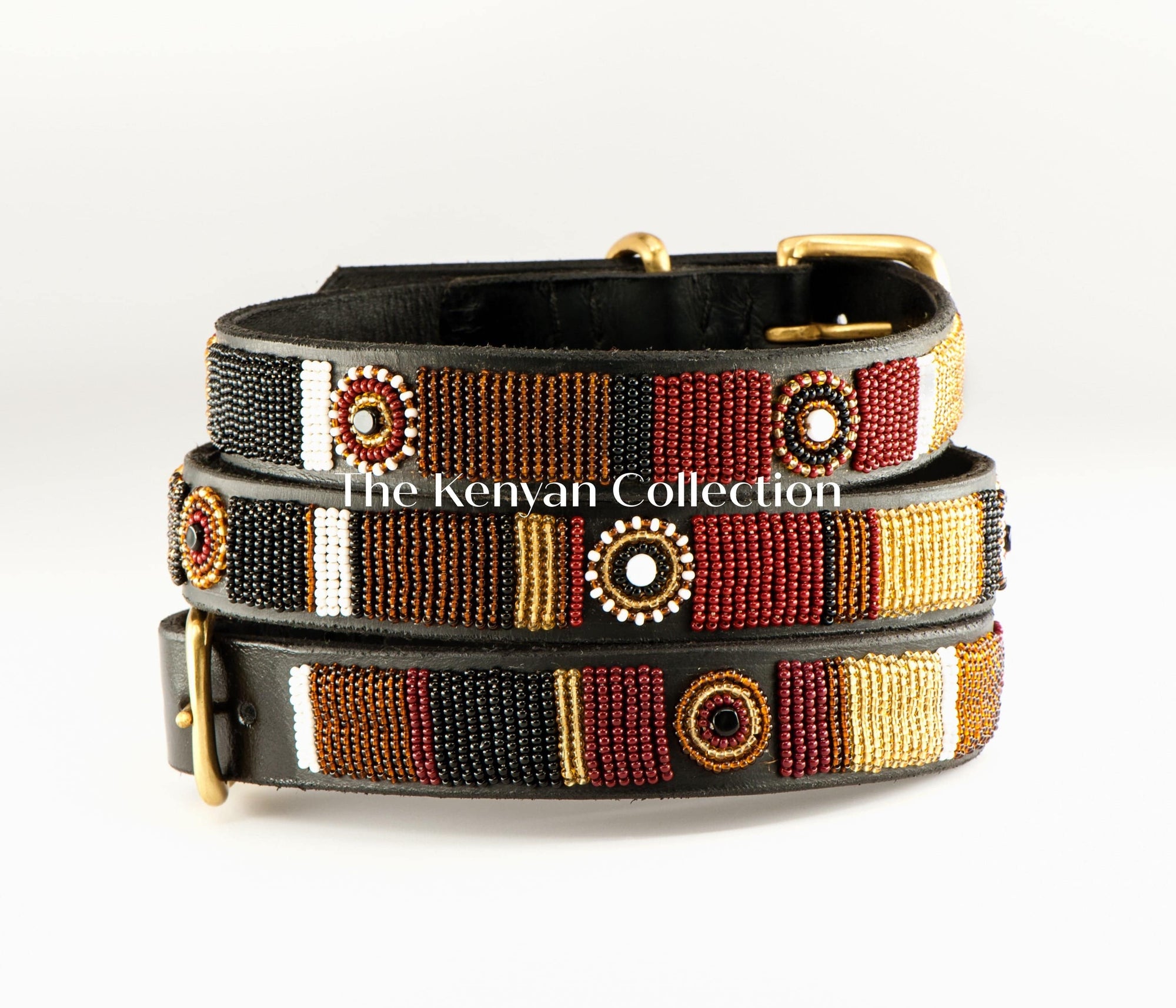"Topi" Beaded Dog Collar - Exceptional Equestrian