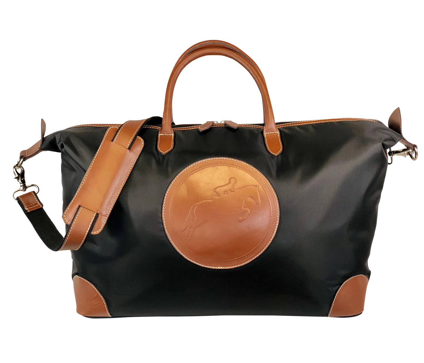 Burberry, Bags, Vintage Burberry Duffle Weekender Travel Carryall And  Saddle Shoulder Bag Set
